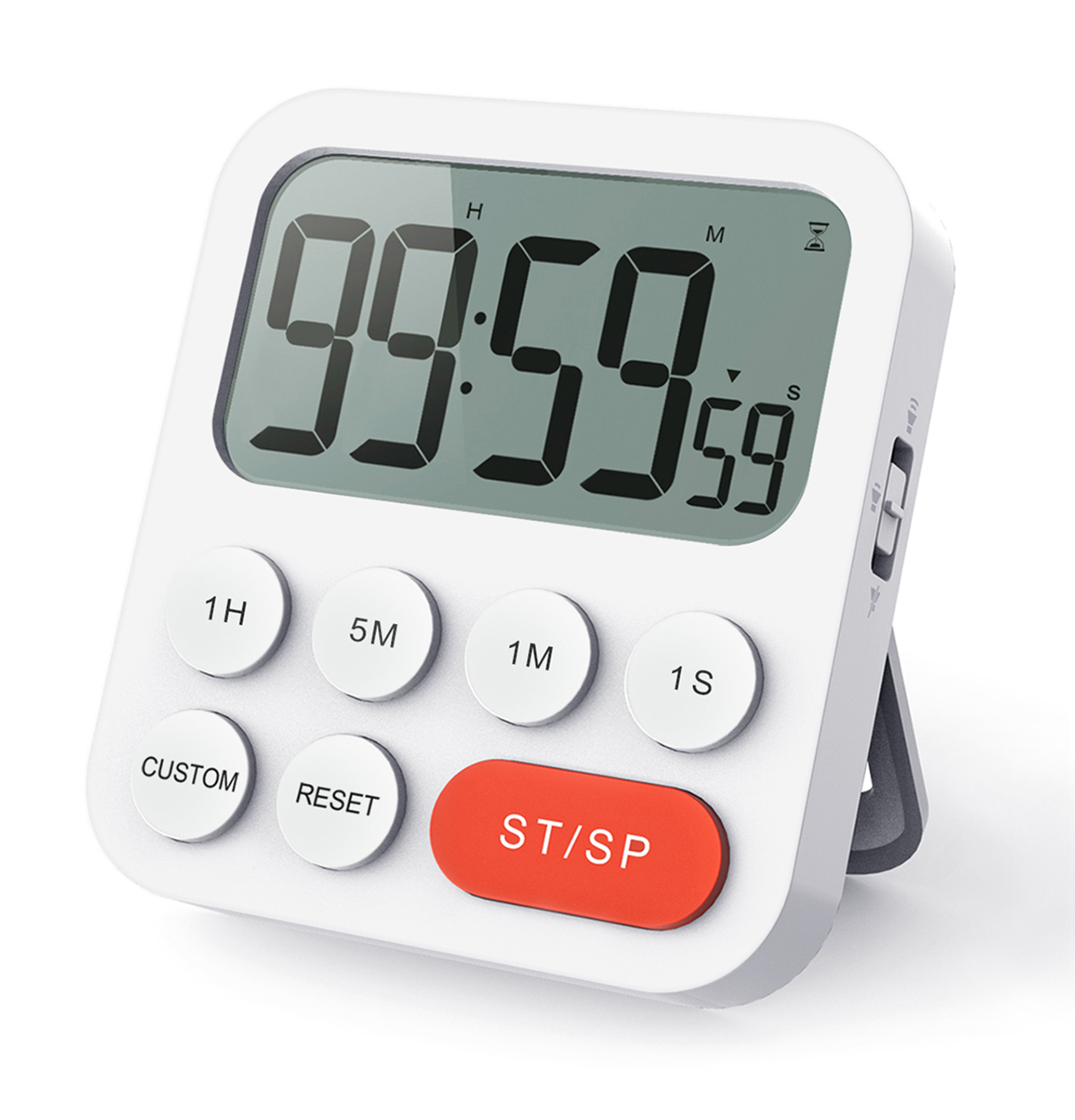 Magnet Kitchen Timer 99-minute Digital Count Up & Countdown Timers